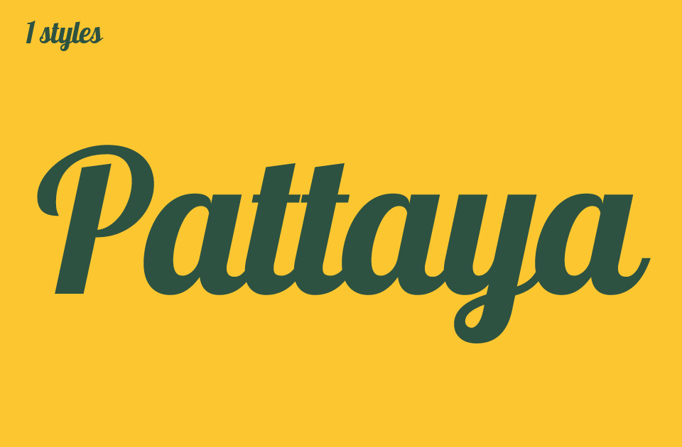 Pattaya Font