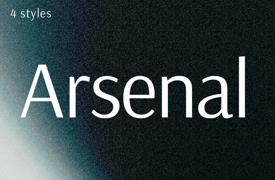 Arsenal Font