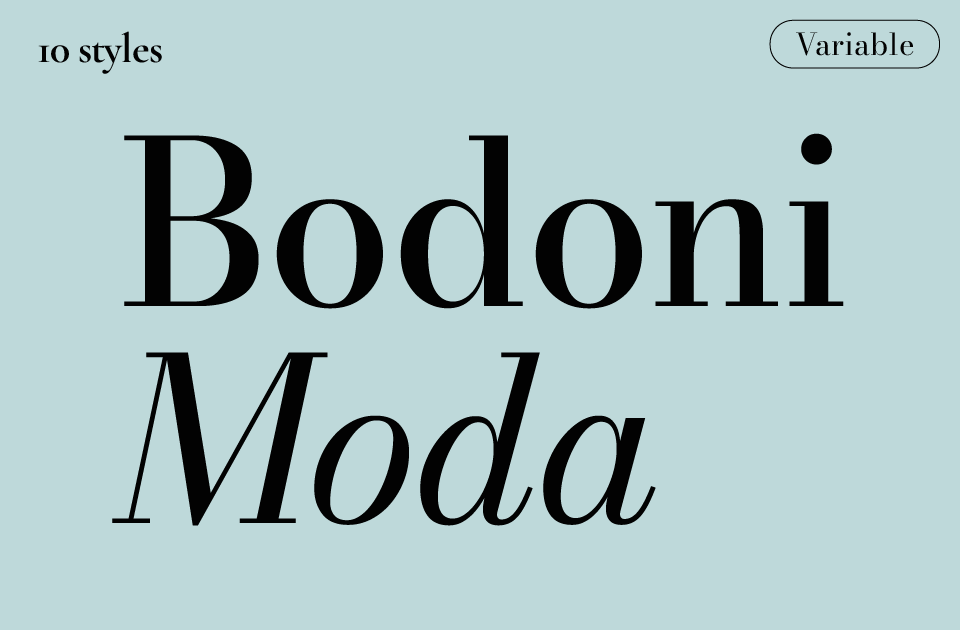 Bodoni Moda Font