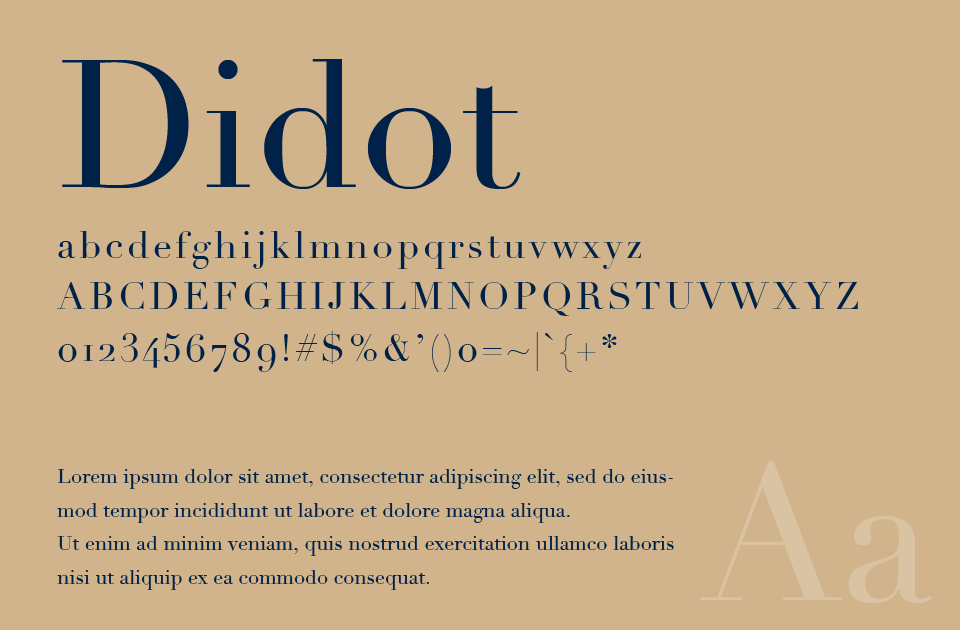 Didot（ディド）