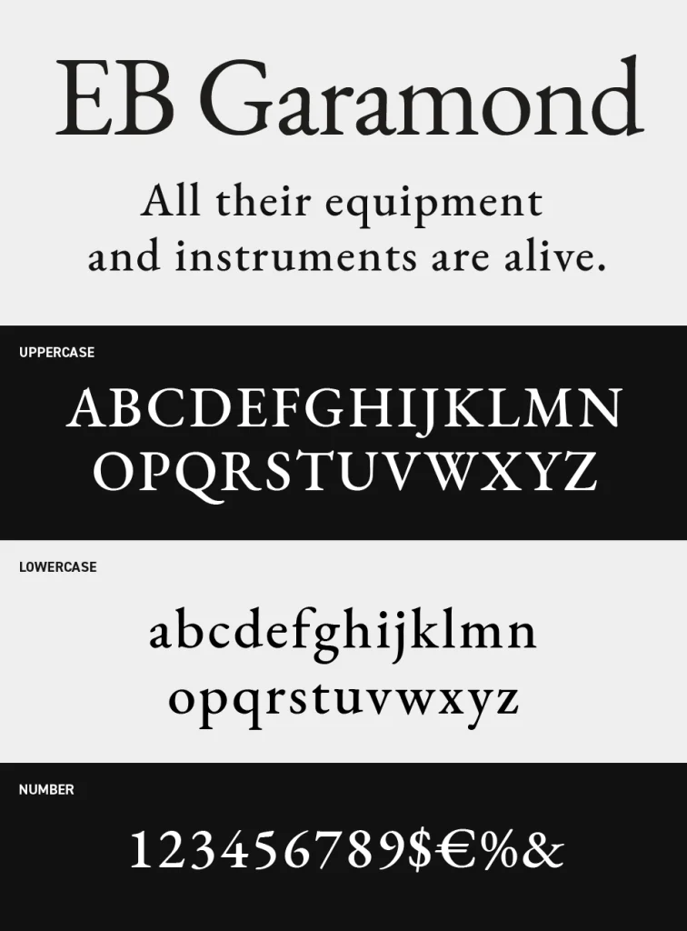 EB Garamond Font