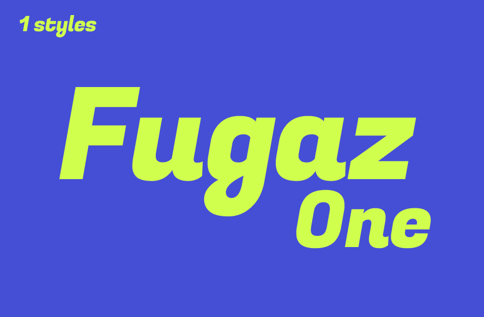 Fugaz One Font