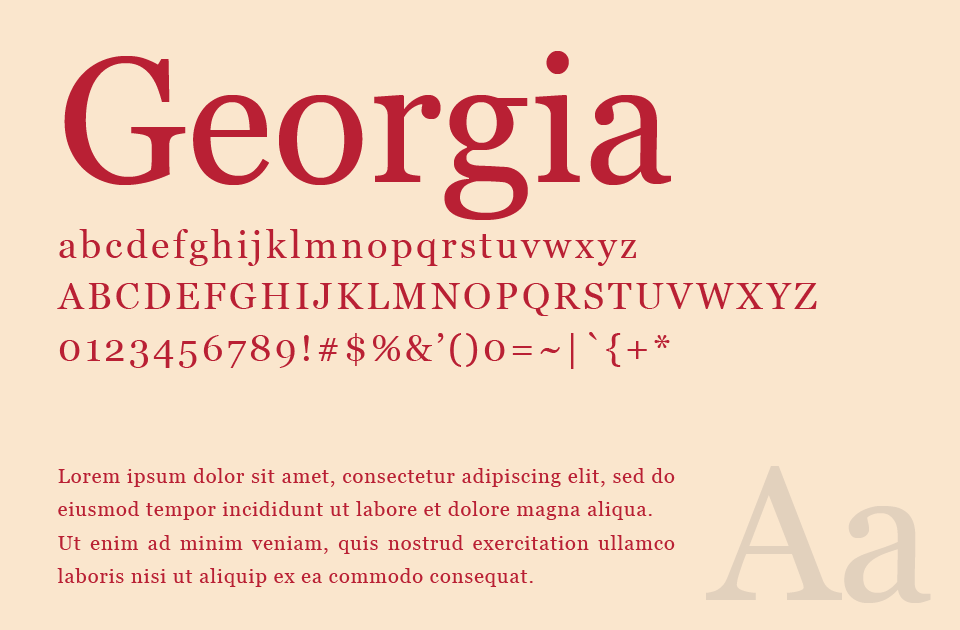 Georgia（ジョージア）