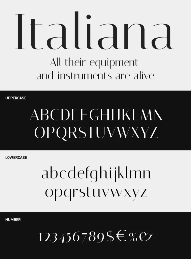 Italiana Font