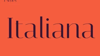 Italiana Font