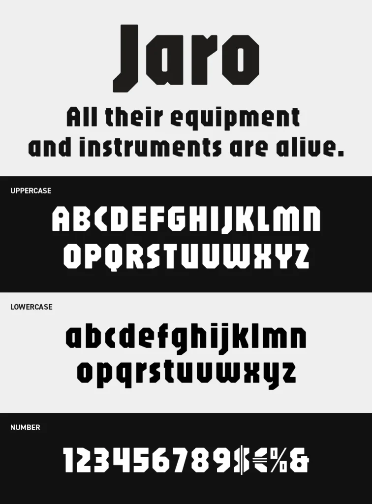 Jaro Font
