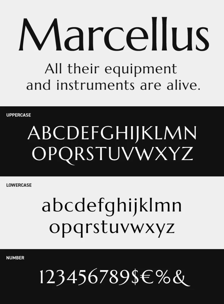 Marcellus Font