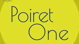 Poiret One Font