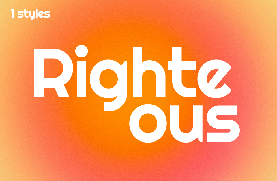 Righteous Font