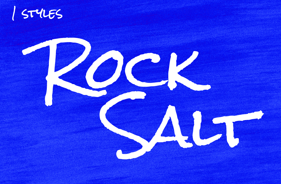 Rock Salt Font