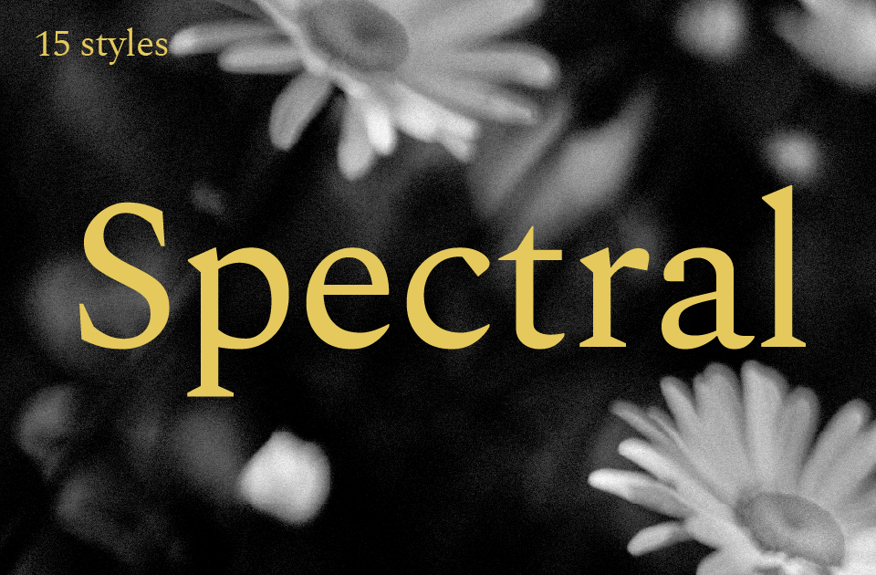 Spectral Font