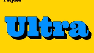 Ultra Font