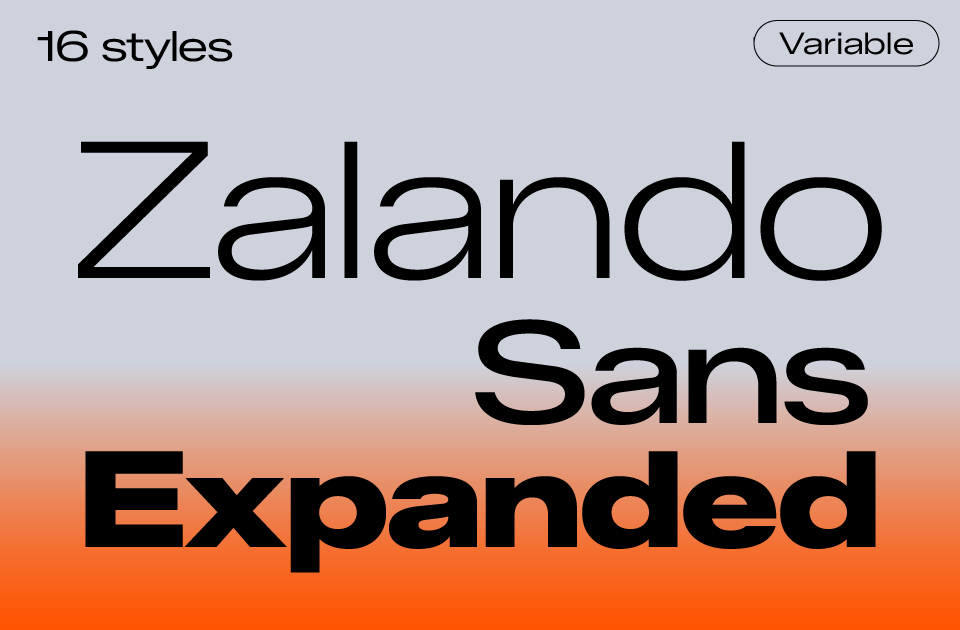 Zalando Sans Expanded Font