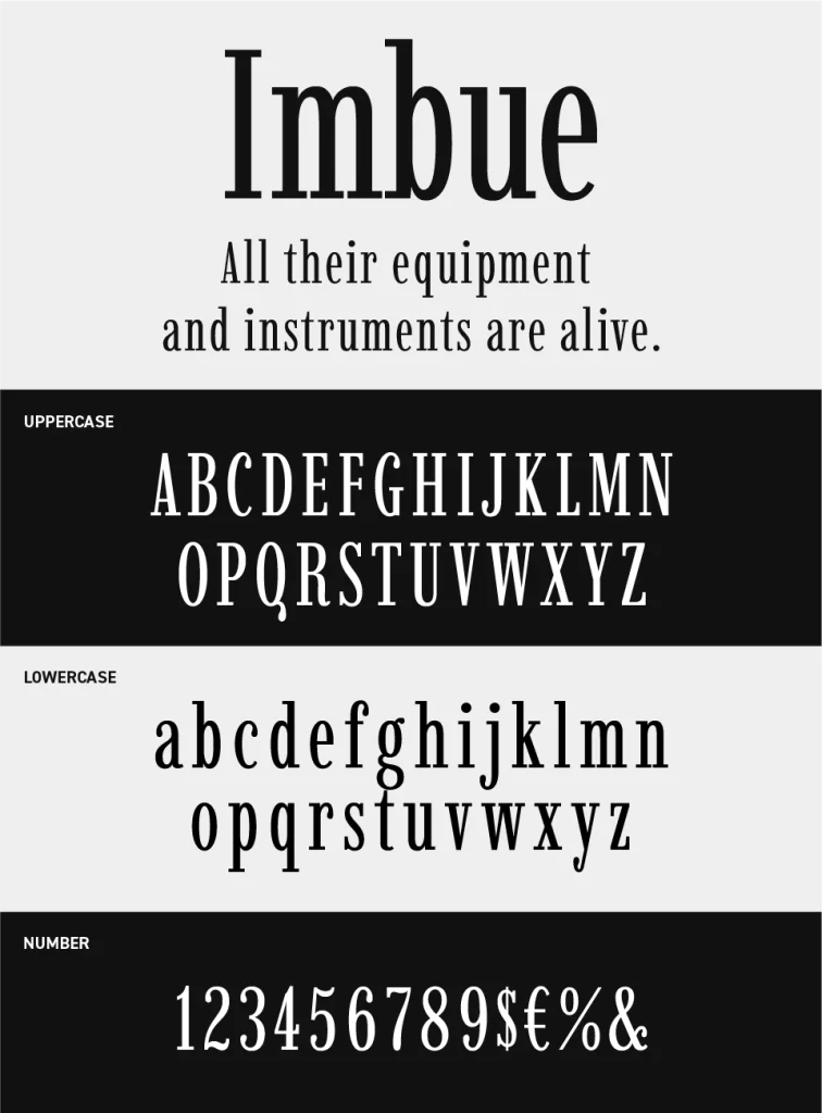 Imbue Font
