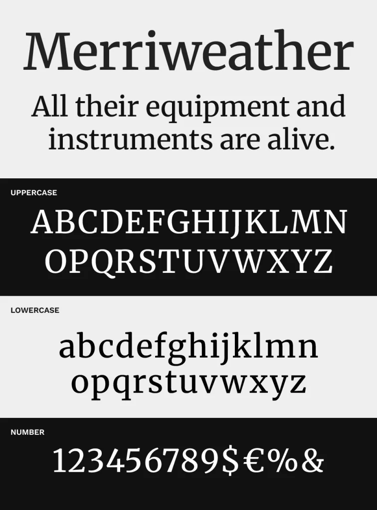Merriweather Font