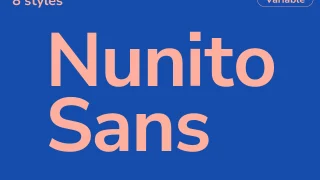 Nunito Sans Font
