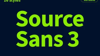 Source Sans 3 Font