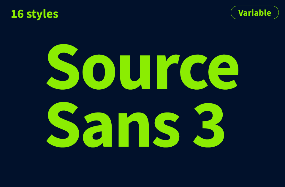 Source Sans 3
