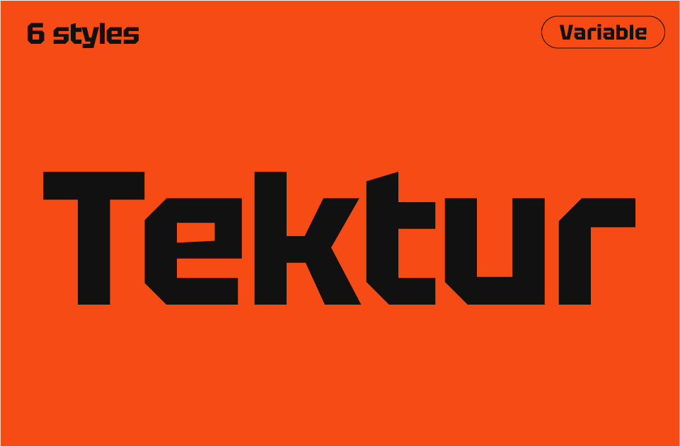 Tektur Font