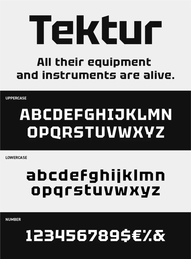 Tektur Font