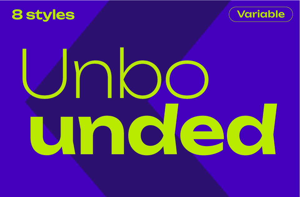 Unbounded Font