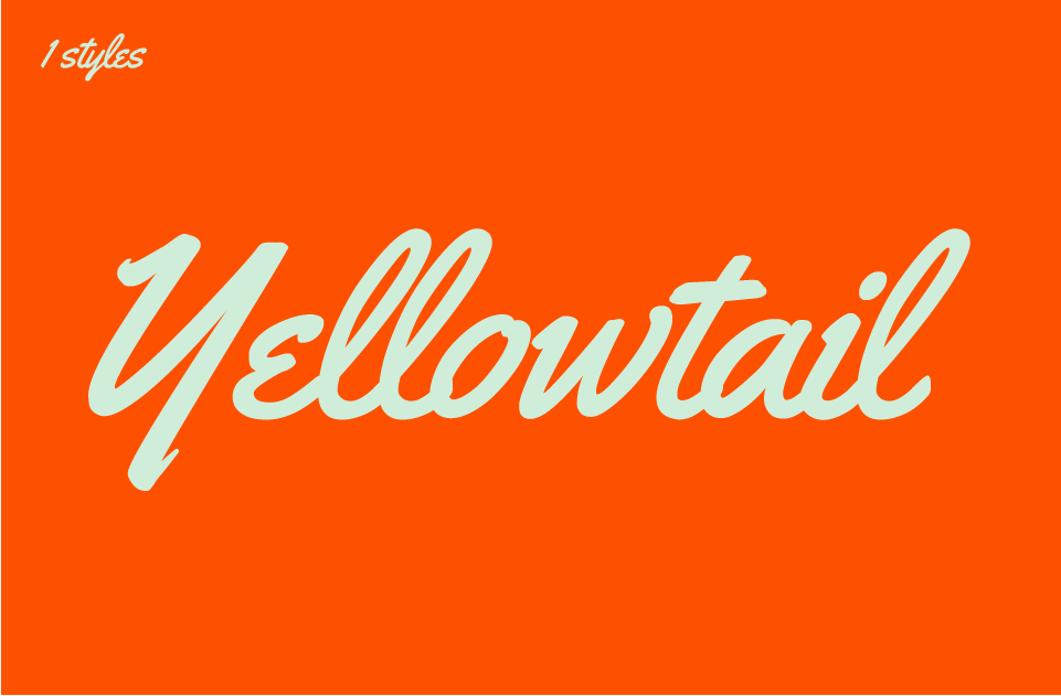 Yellowtail Font