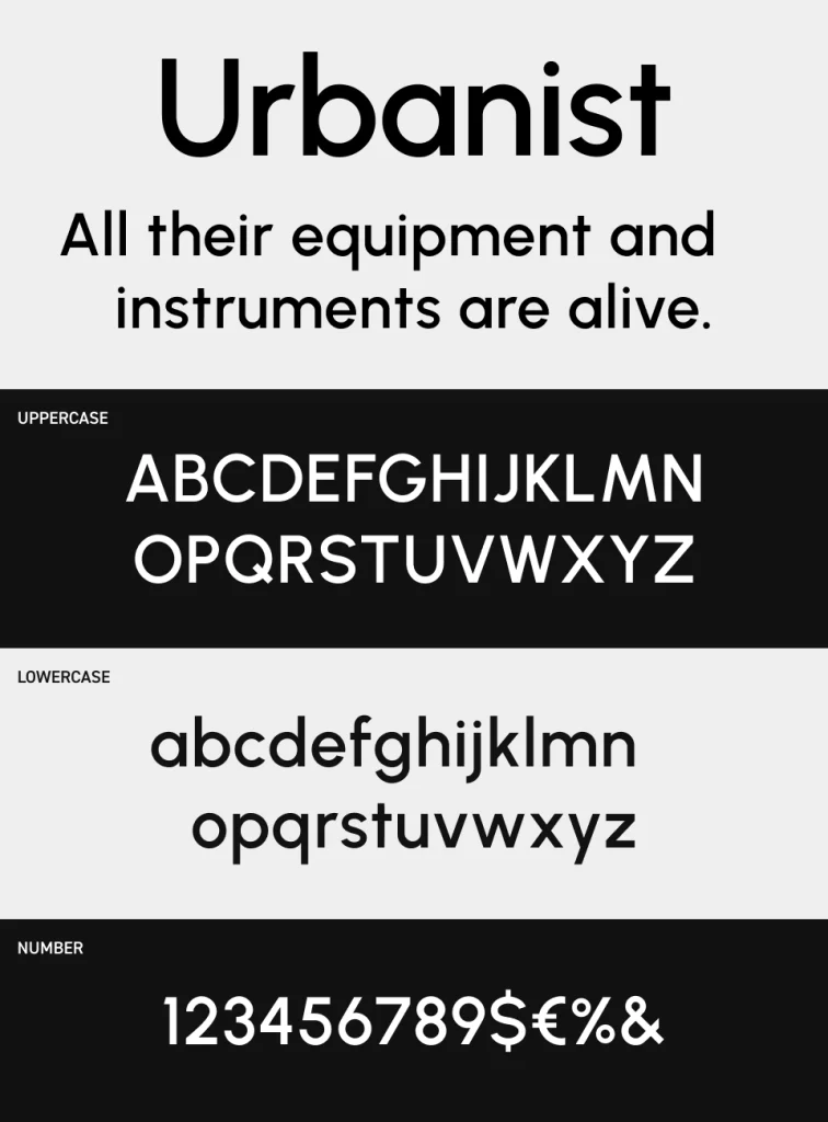 Urbanist Font
