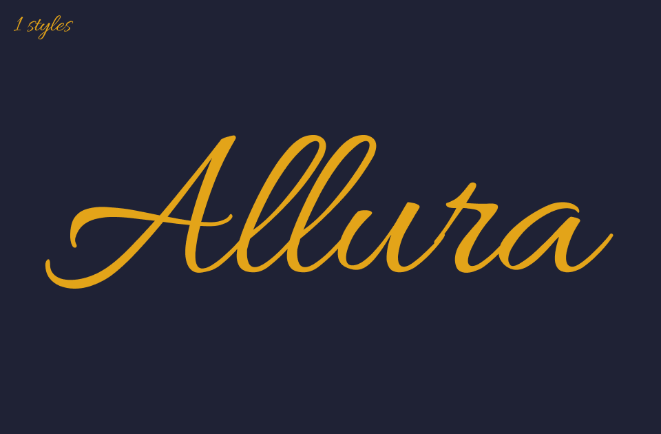 Allura Font