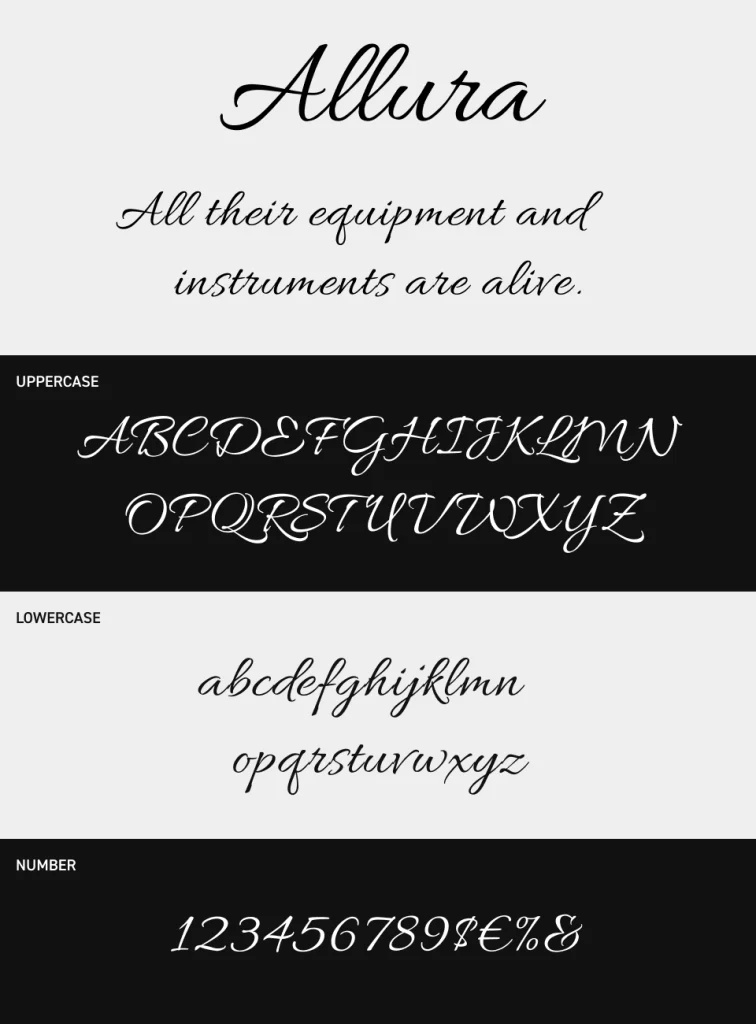 Allura Font