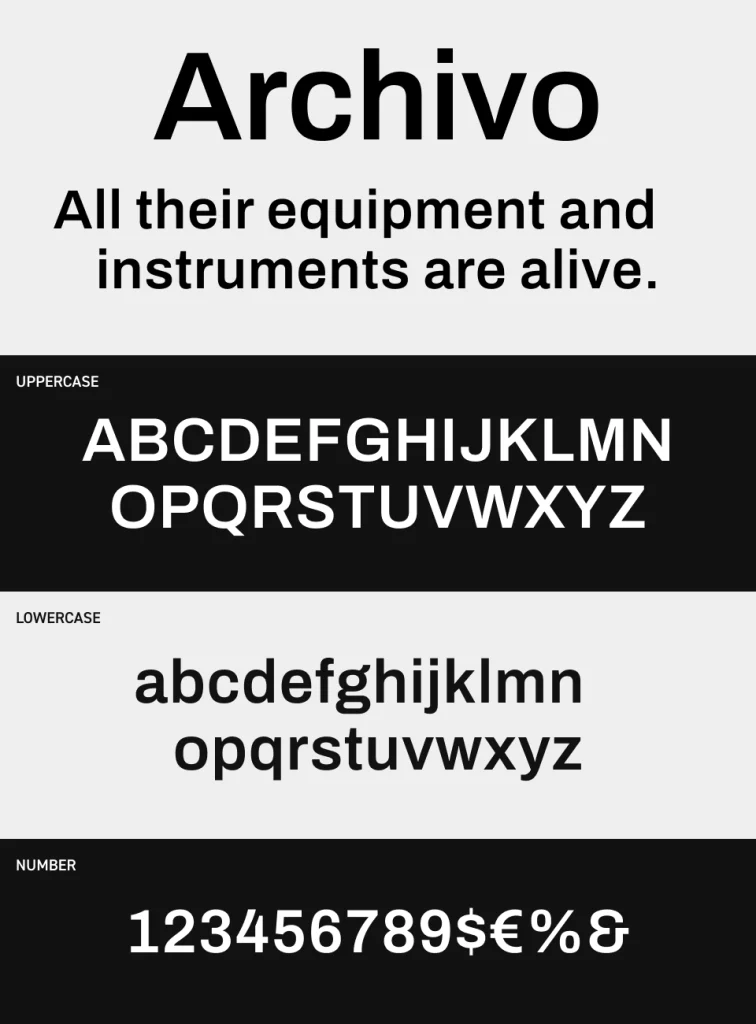 Archivo Font