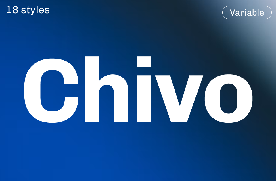 Chivo Font