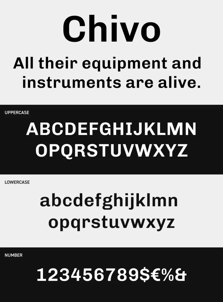 Chivo Font