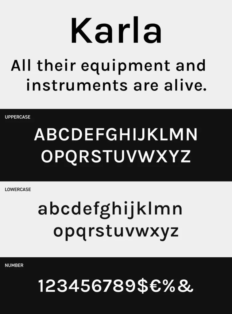Karla Font