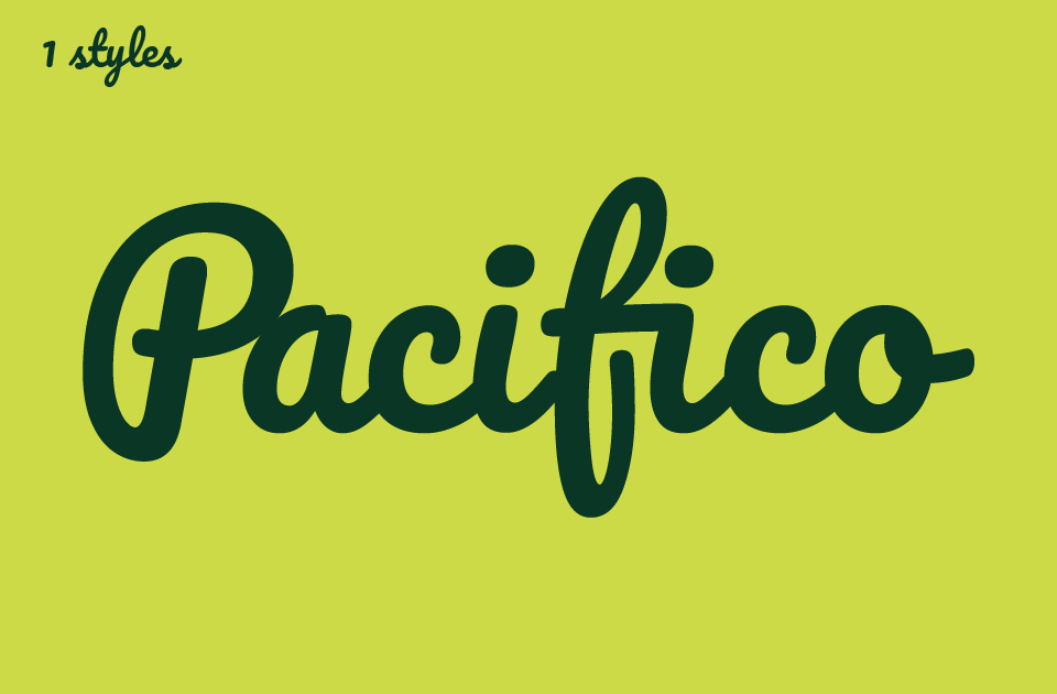 Pacifico Font