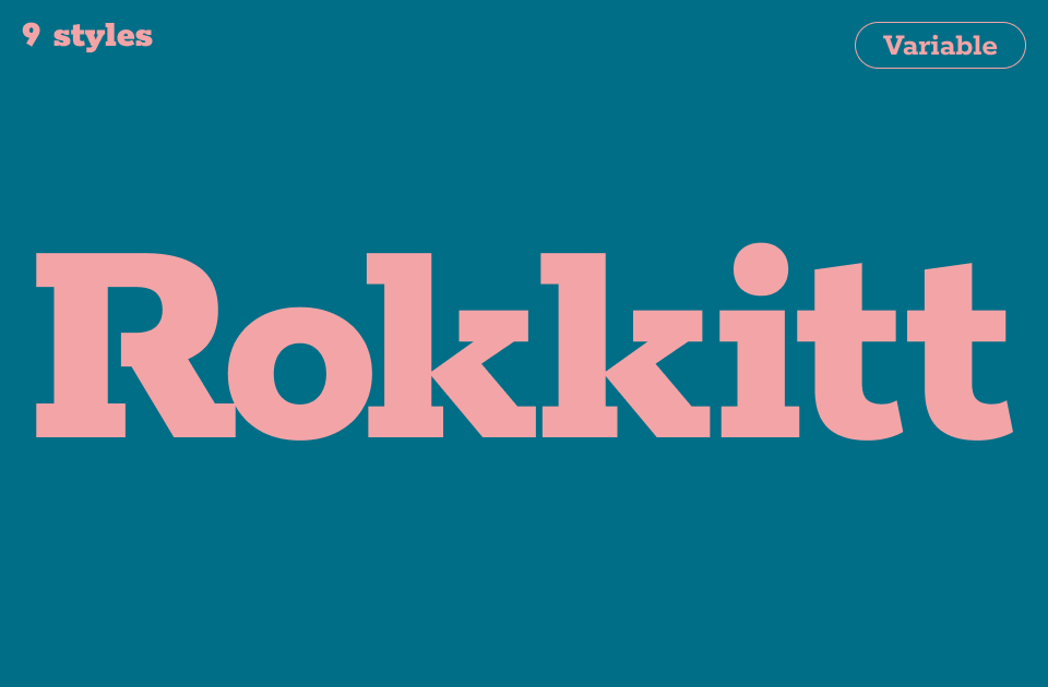Rokkitt Font