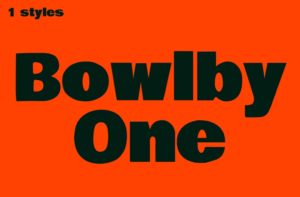 Bowlby One Font