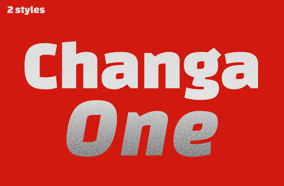 Changa One Font