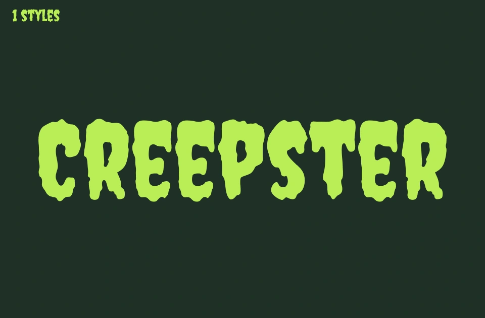 Creepster Font