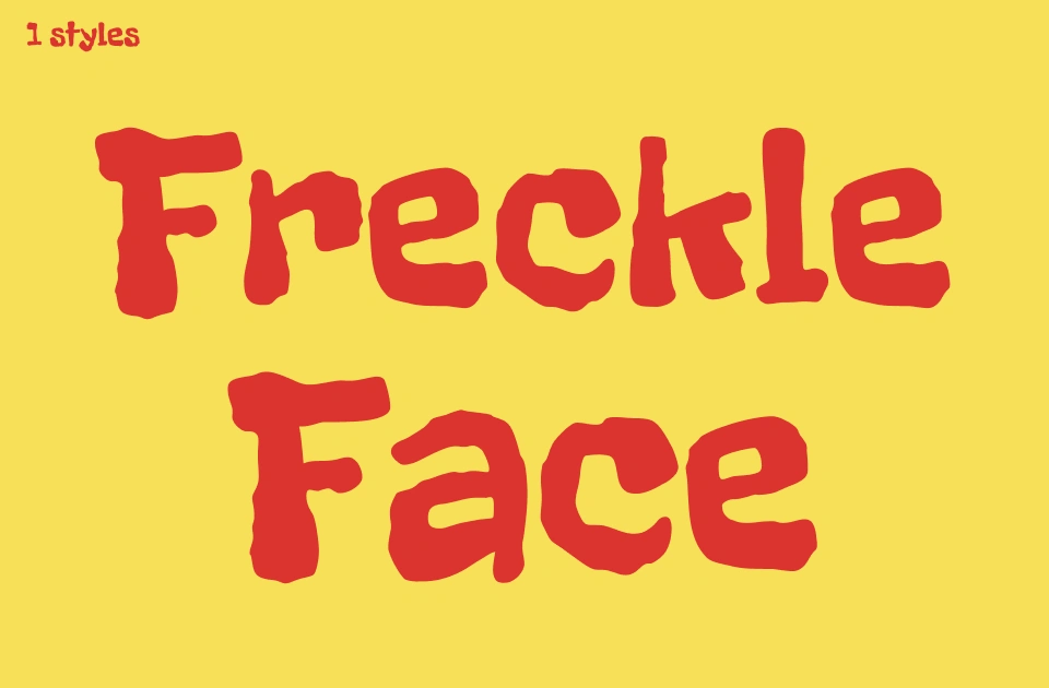 freckle-face Font