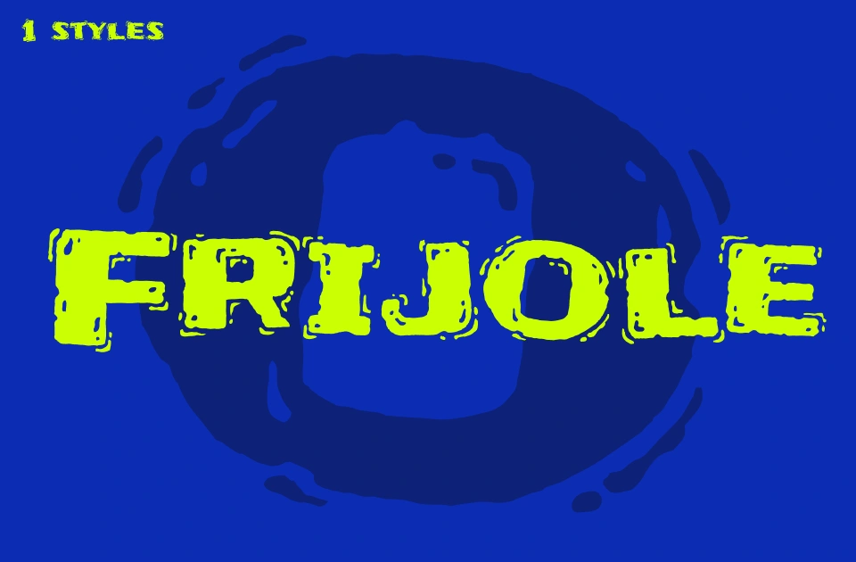 Frijole Font
