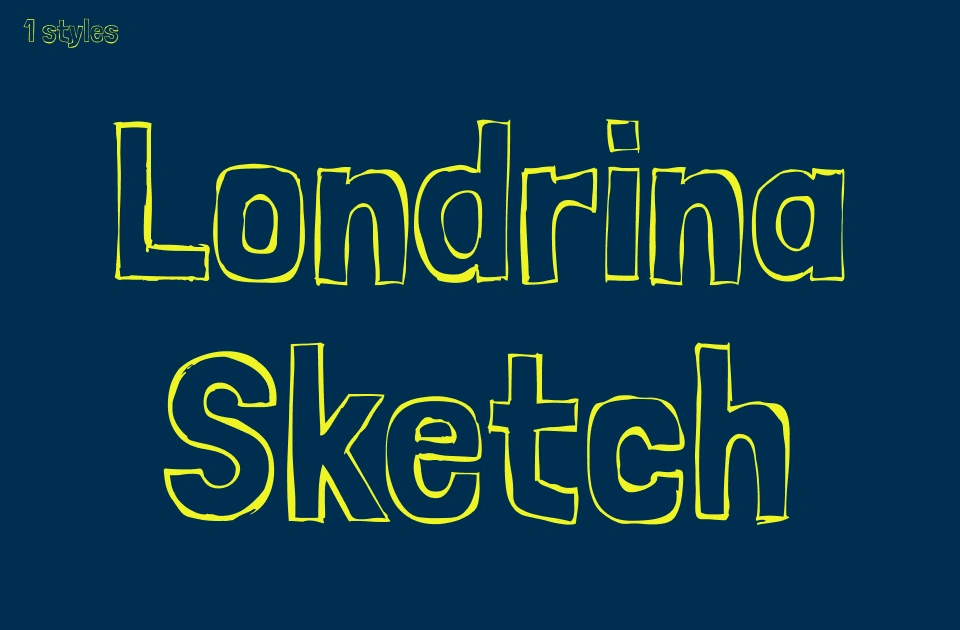 Londrina Sketch Font