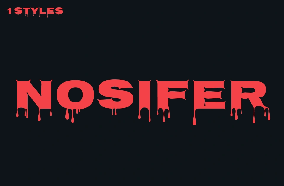 Nosifer Font