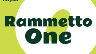 Rammetto One Font