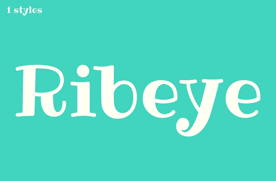 Ribeye Font
