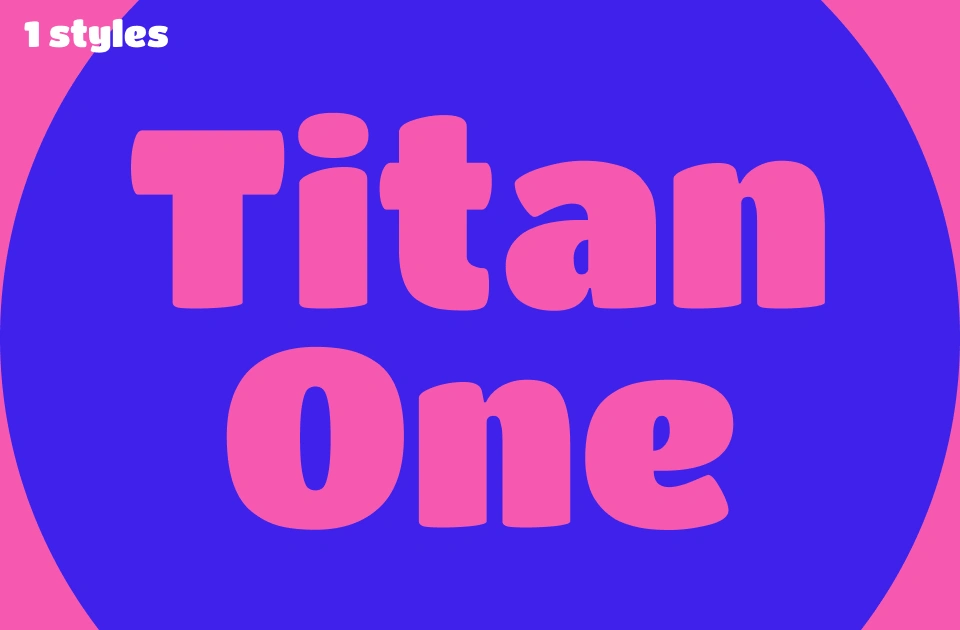 Titan One Font