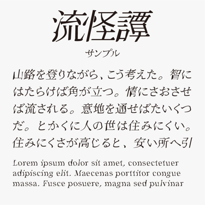 流怪譚