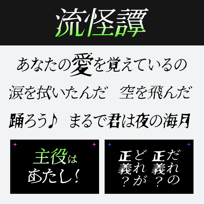 流怪譚