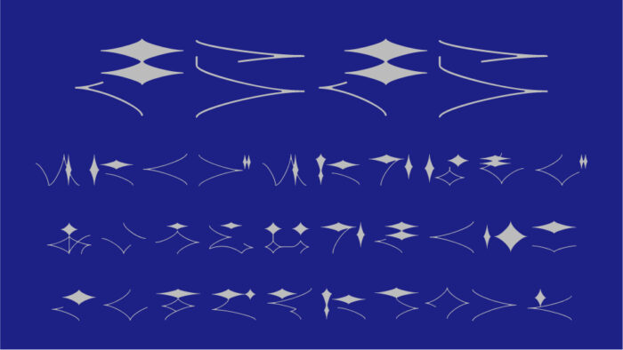 きらきらフォント